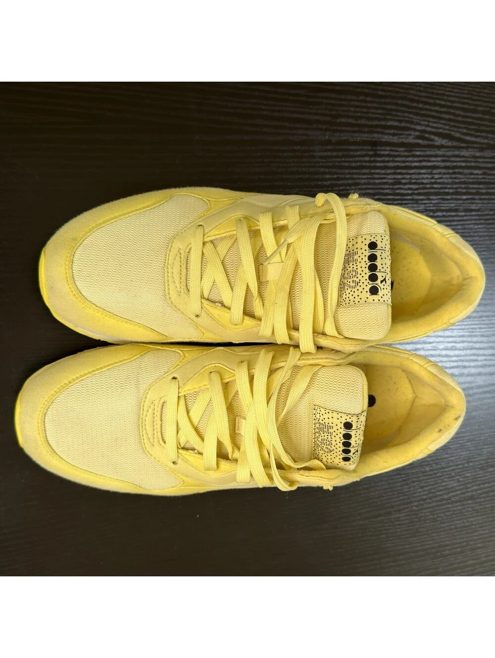 Size 10.5 US Men’s Diadora N92 Men's Sneakers In Pale Yellow